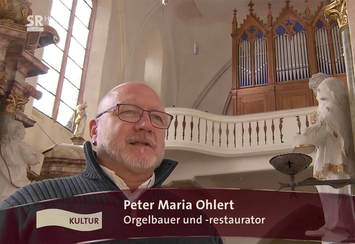 Unterwegs mit Peter Ohlert Orgelbauer